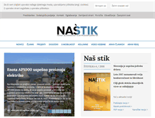 Tablet Screenshot of nas-stik.si